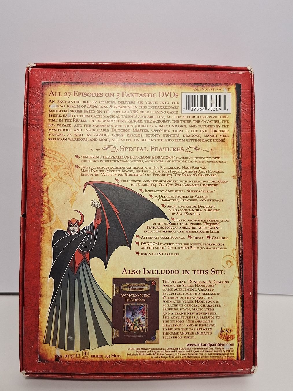 Tutti i DVDs: Dungeons & Dragons THE COMPLETE ANIMATED SERIES 5-Disc – Usato da Pfäffikon SZ venduto da TobyPeterson 1