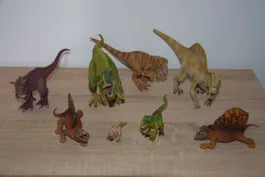 RAR Set Schleich 8x Dinosaurier (T-Rex, Velociraptor,..)