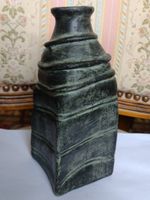 Handgemachte Spezielle Vase Grün signiert