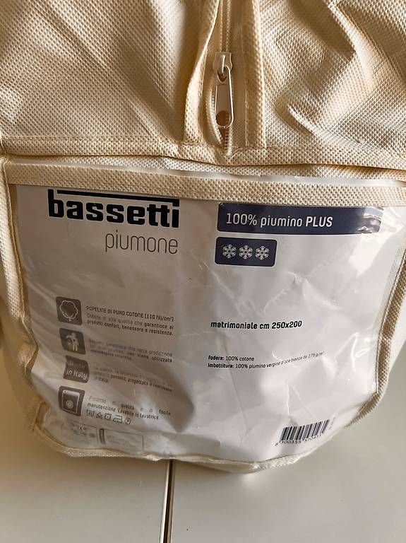Bassetti Coperte: Piumone + copriletto Bassetti bundle – Nuovo (secondo la descrizione) da Vacallo venduto da mar_hk7x 1