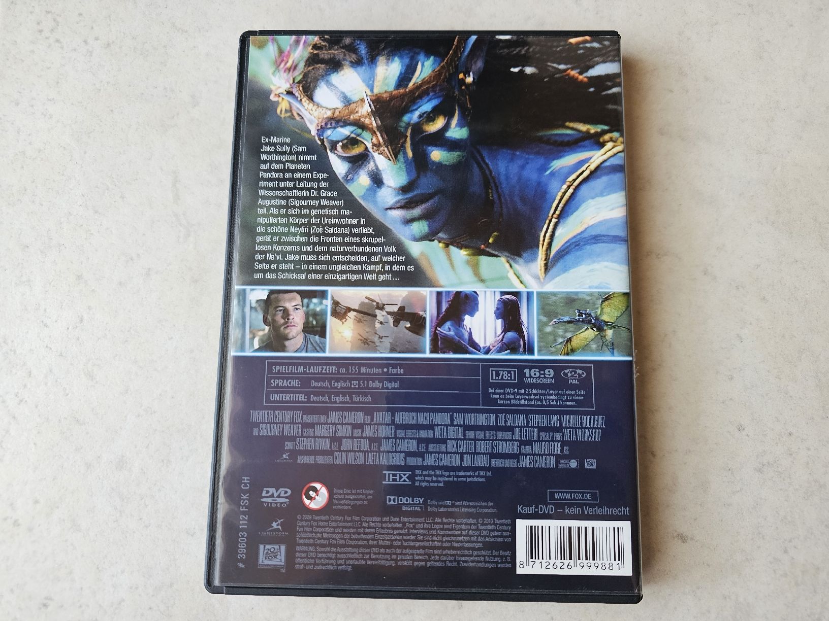 Tutti i DVDs: Avatar  -  Aufbruch nach Pandora – Usato da Schneisingen venduto da backstore24 1