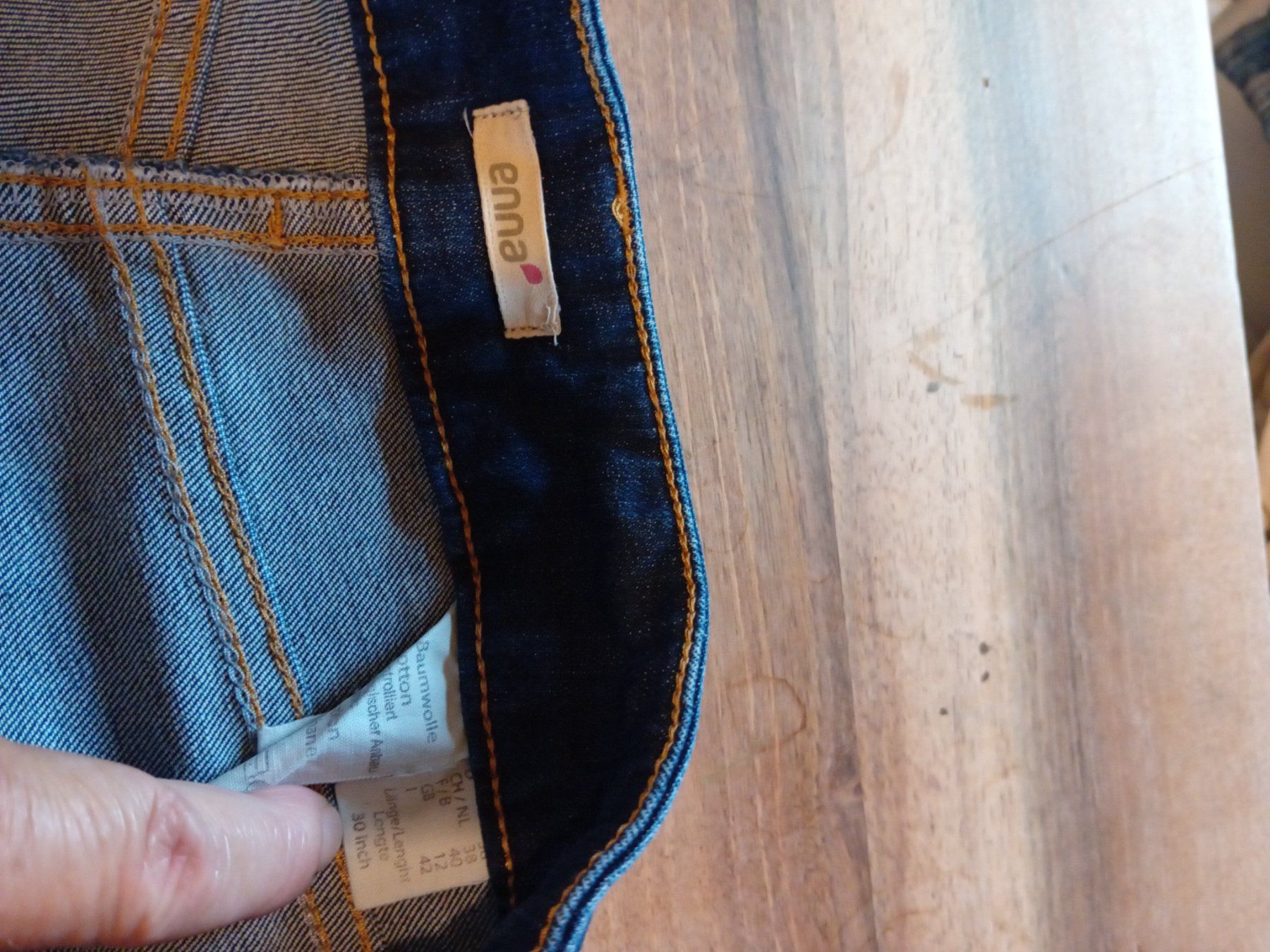 Jeans: Jeans aus Biobaumwolle – Usato da Spiez venduto da ann_y7bb 3