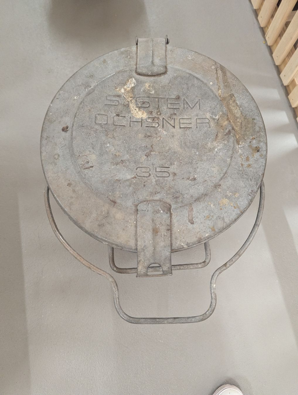 Ochsner Abfalleimer: Patent Ochsner Eimer 35L – Gebraucht aus Brunnen von Kingphil 1