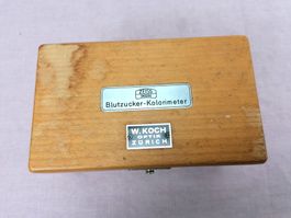 Historisches Gerät: Blutzucker Kolorimeter Zeiss Ikon