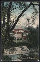 AK Delémont, Panorama, 1910