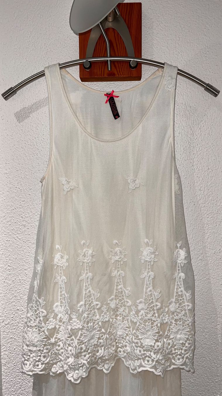 Vestiti: Tüllkleid in off white, Grösse "S" – Usato da Thun venduto da its4sale 4