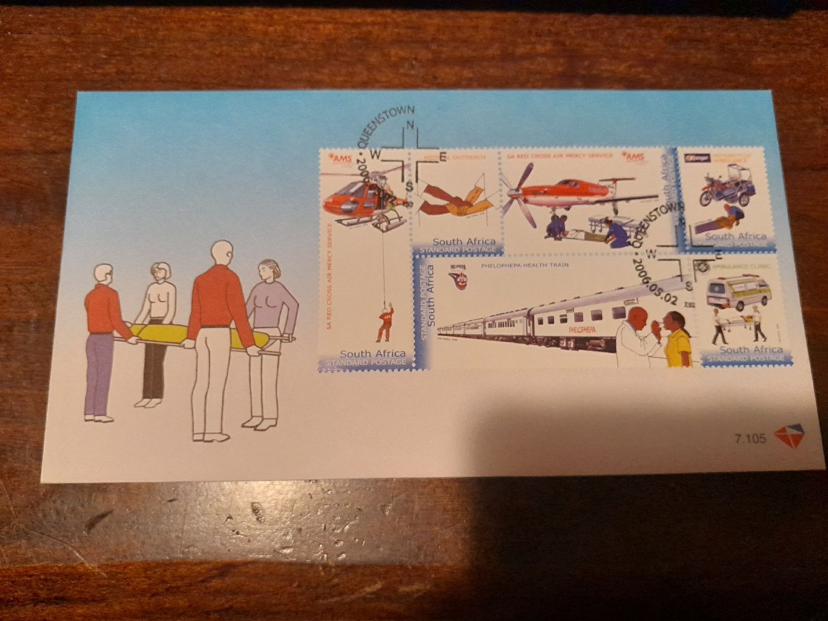 Alle Briefmarken: Afrique du Sud 2.5.2006 avions – Gebraucht aus Marly von globetrotter1723