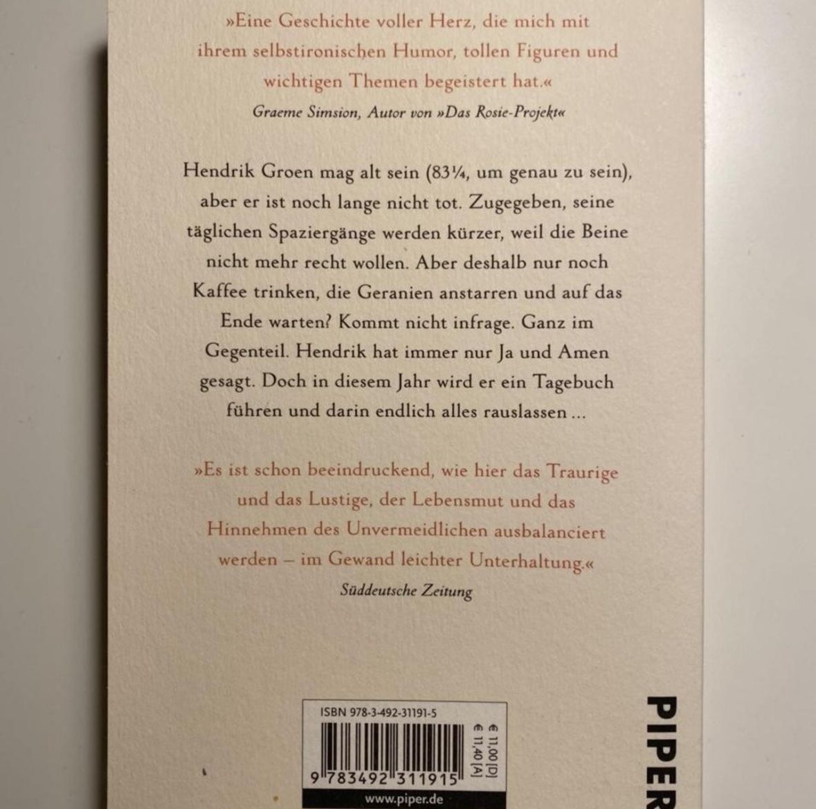 Libri: Hendrik Groen - Eierlikörtage – Usato da Embrach venduto da ale_v5qn 1
