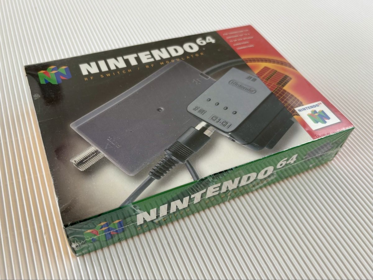 Nintendo Laufwerke & Adapter: Original N64 RF Switch RF Modulator, neu sealed in OVP (!) – Neu und originalverpackt aus Kehrsatz von Sash17 6