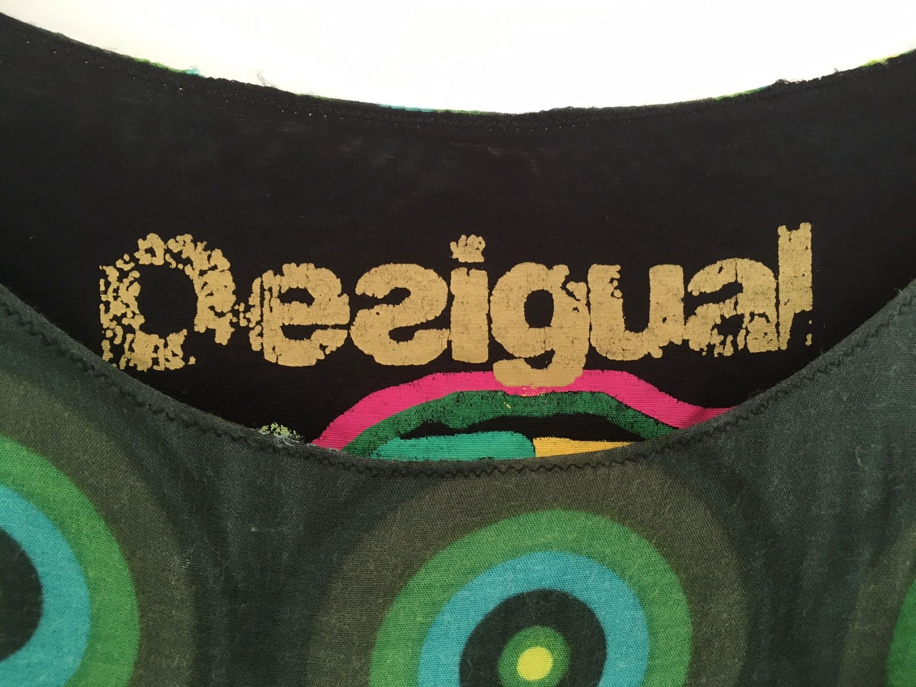 Vestiti: Desigual Kleid mit Pfauenmuster, Grösse M – Usato da Zürich venduto da mignonmignon 3