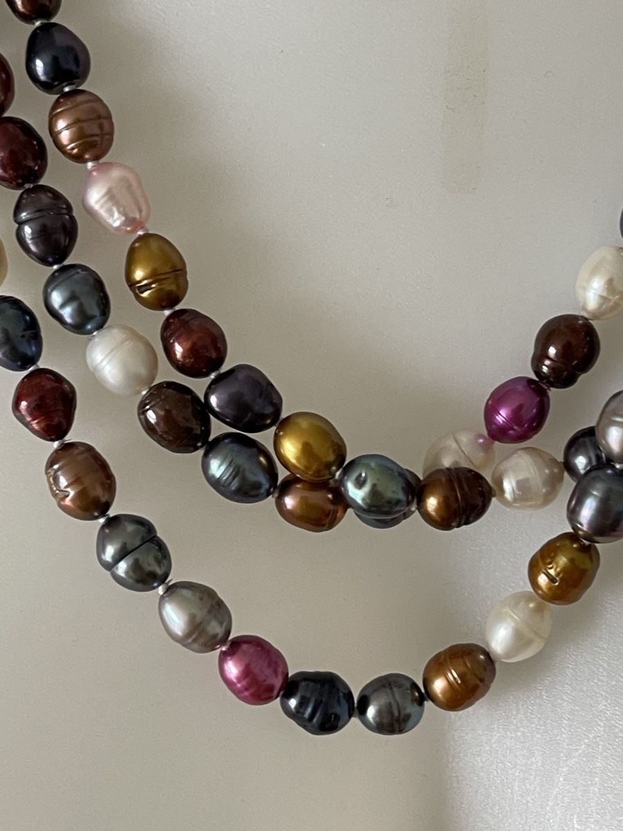 Colliers: Collier multicolores long comme neuf 90 cm – Neuf (Voir description) à Kloten par Vermicelles 2