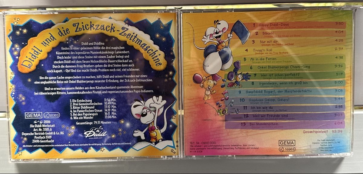 CD: 2 Didel CD‘S Musik – Usato da Frauenfeld venduto da lua_28ql 1