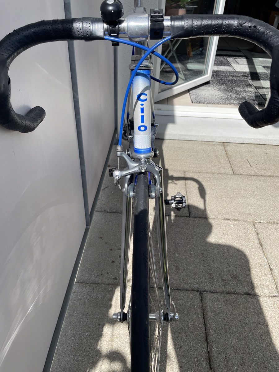 Cilo Biciclette: Vintage Halbrenner Cilo Knobel mit Shimano-600-Komponenten – Usato da Küsnacht ZH venduto da Asailor 1