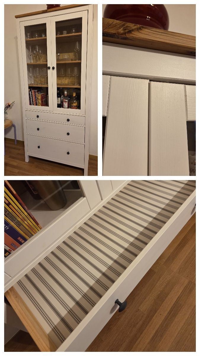 Ikea Mobili TV: Set HEMNES IKEA - mobile TV, libreria e vetrina – Usato da Bellinzona venduto da Skiley99 3