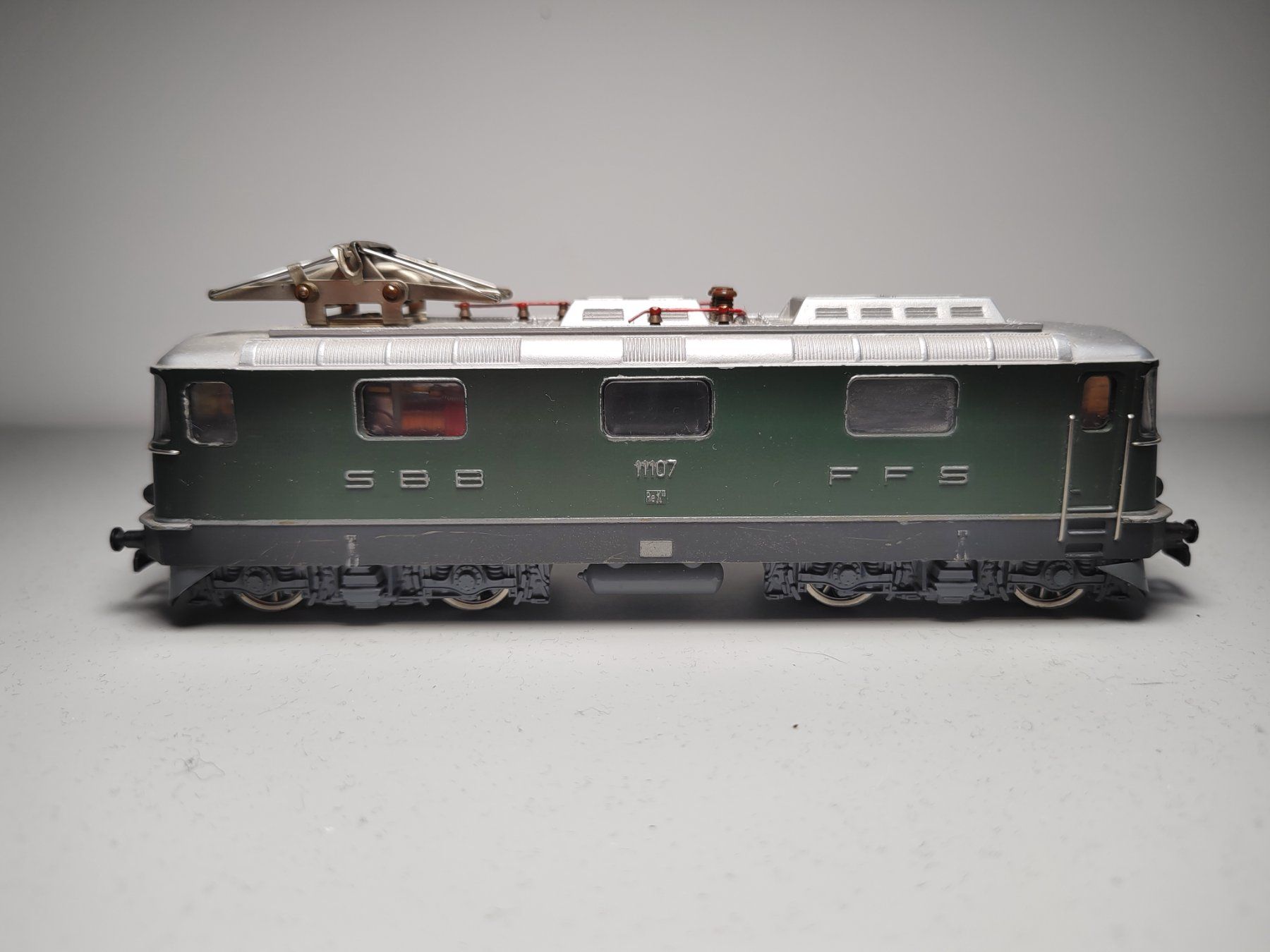 Hag Modellini di ferrovie: HAG Nr. 160 Re 4/4 – Usato da Bachenbülach venduto da R.Mall 1