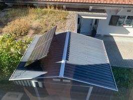 Gartenhaus-Solaranlage / Balkonkraftwerk Plug & Play für Dac