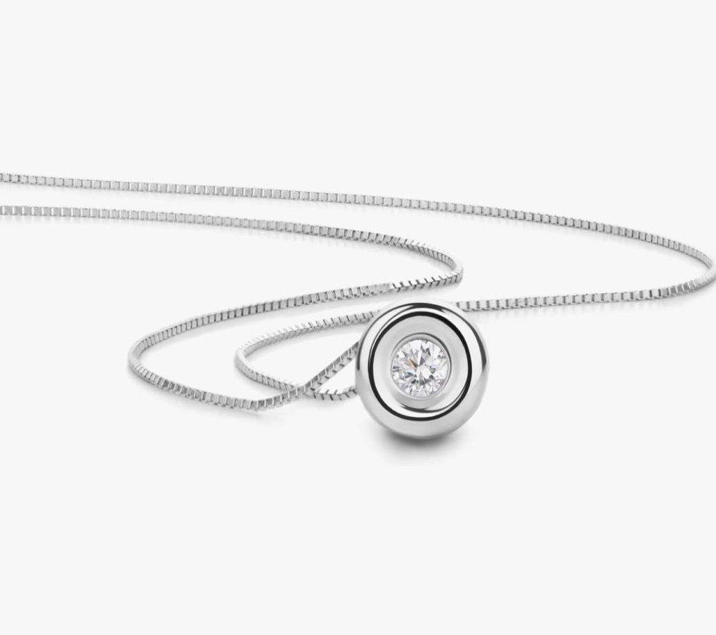 Catenine: 18karat echtgold mit Diamant Halskette – Nuovo e nell'imballaggio originale da Hemmental venduto da GoldundGlanz