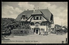 AK Rüegsauschachen /Emmental, Gasthof zur Sonne, Außenansich