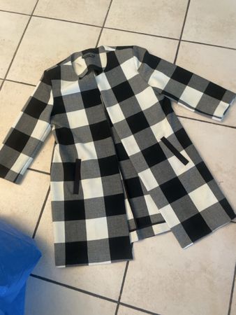Jackett SANDRO FERRONE Karomuster Gr.36 made in Italy Top