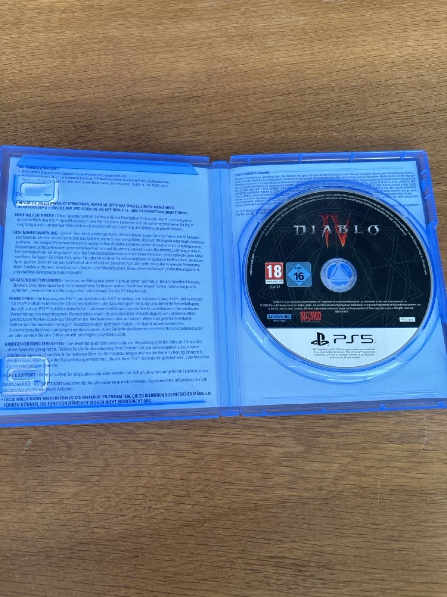 Giochi: Diablo IV - PS5 Game – Nuovo (secondo la descrizione) da Gasel venduto da Sunisshining123 2