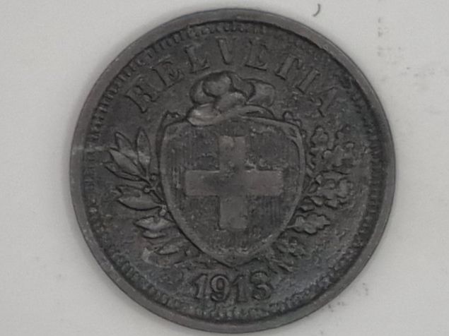 Tutti le monete: 1 rappen 1913 (VZ) – Usato da Bure venduto da chap981