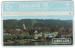 Taxcard 404L_77313 Zug 10 Fr. 3. Auflage 450 Ex gebraucht