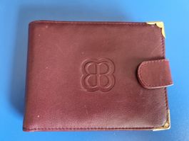 Elegante Leder Balenciaga Paris Portemonnaie