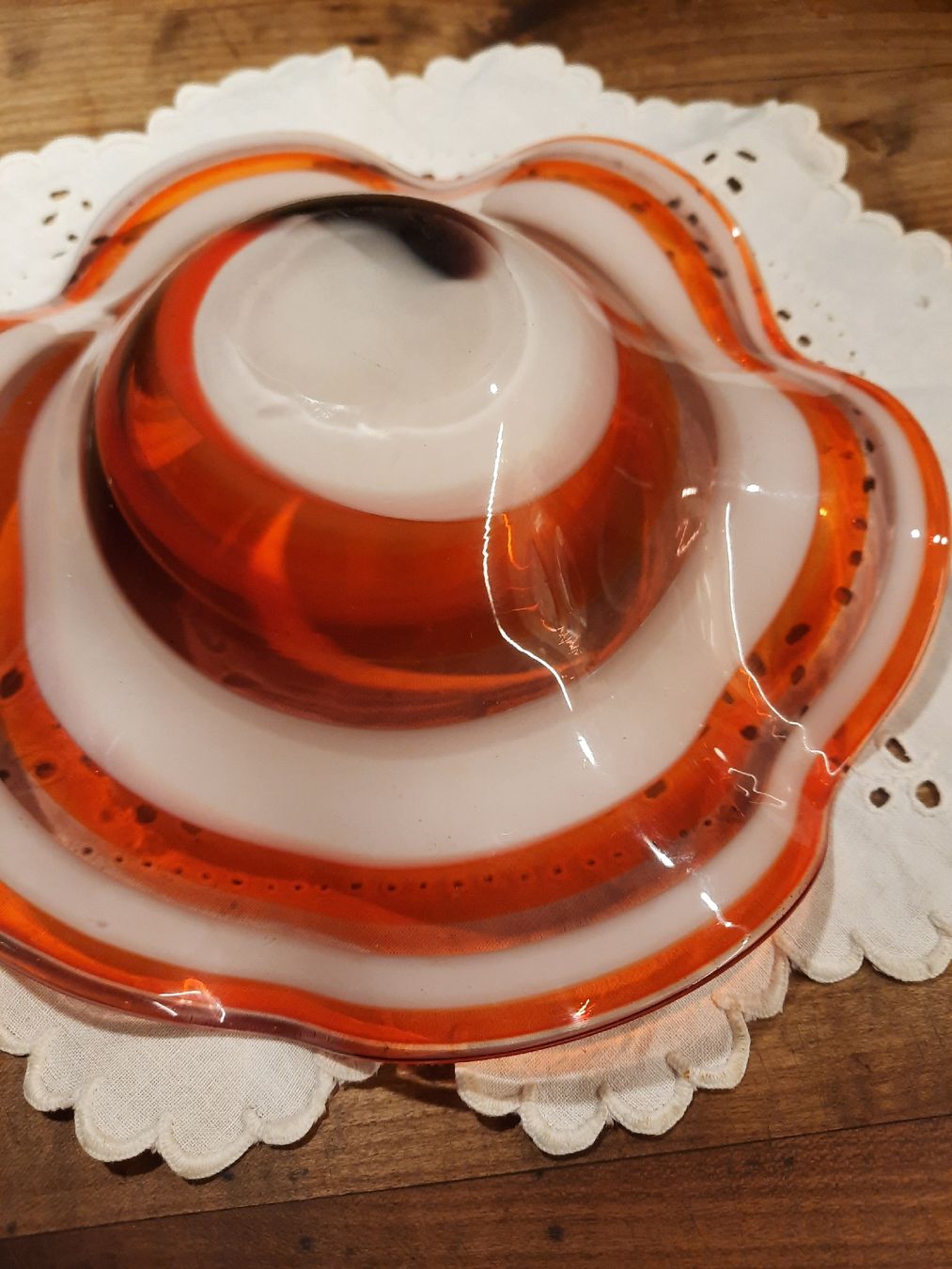 Murano Ciotole: wunderschöne, gewellte GLAS-SCHALE MURANO – Usato da Busswil BE venduto da balu37 1