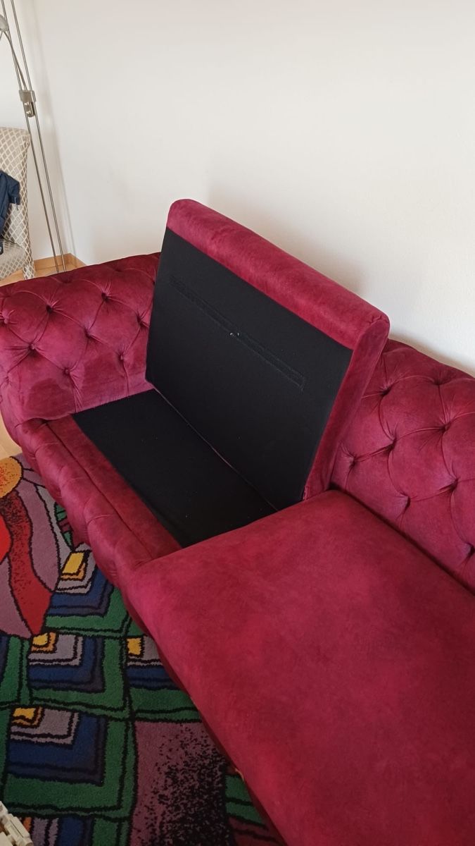 Sofas: Weinrotes Sofa – Gebraucht aus Bülach von mul_xyn6 3
