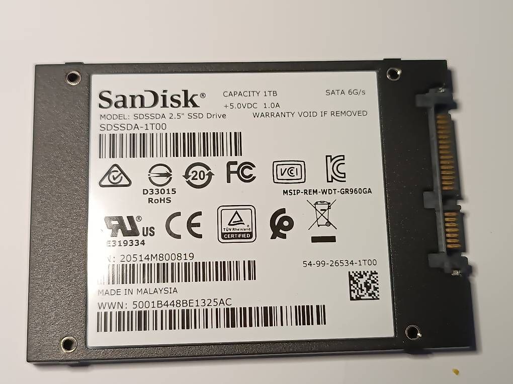 Sandisk Dischi rigidi: SSD SanDisk 1TB – Usato da Eysins venduto da Lochi1