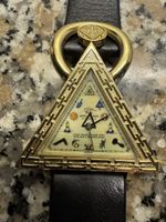 Waltham Masonic Uhr, Dreieckige Form, Selten! Top Zustand