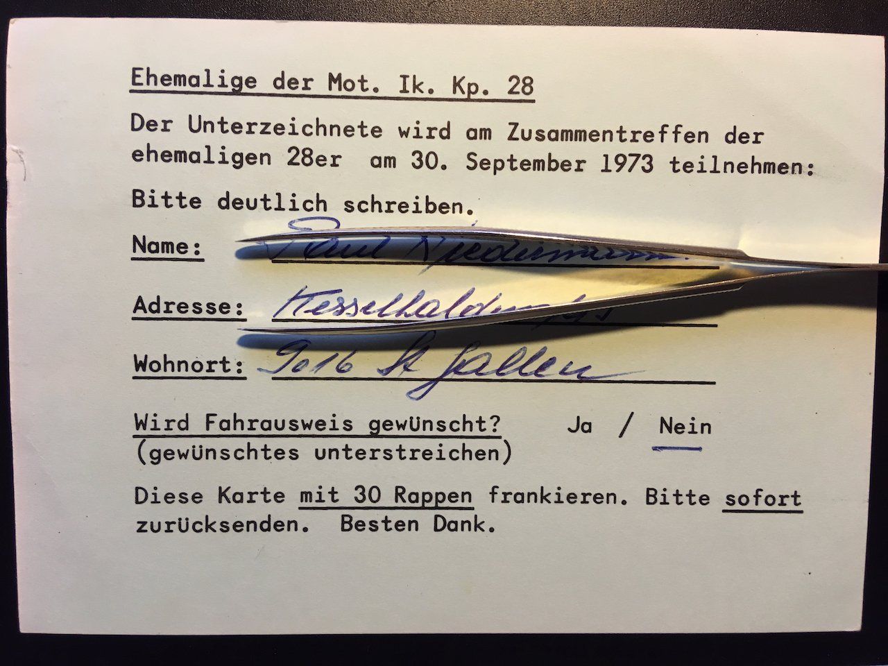 Tutti i francobolli: Pro Patria 1973 auf Postkarten - 5 Stück – Usato da Nesslau venduto da andi_hon 4