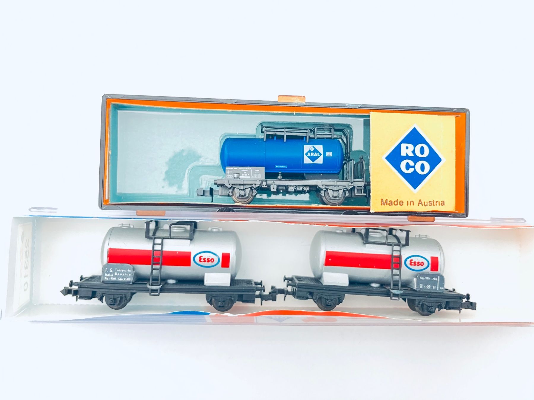 Lima Modellini di ferrovie: 3xTank Kessel Wagen SPUR N – Usato da Oberbuchsiten venduto da Orsetto24 2