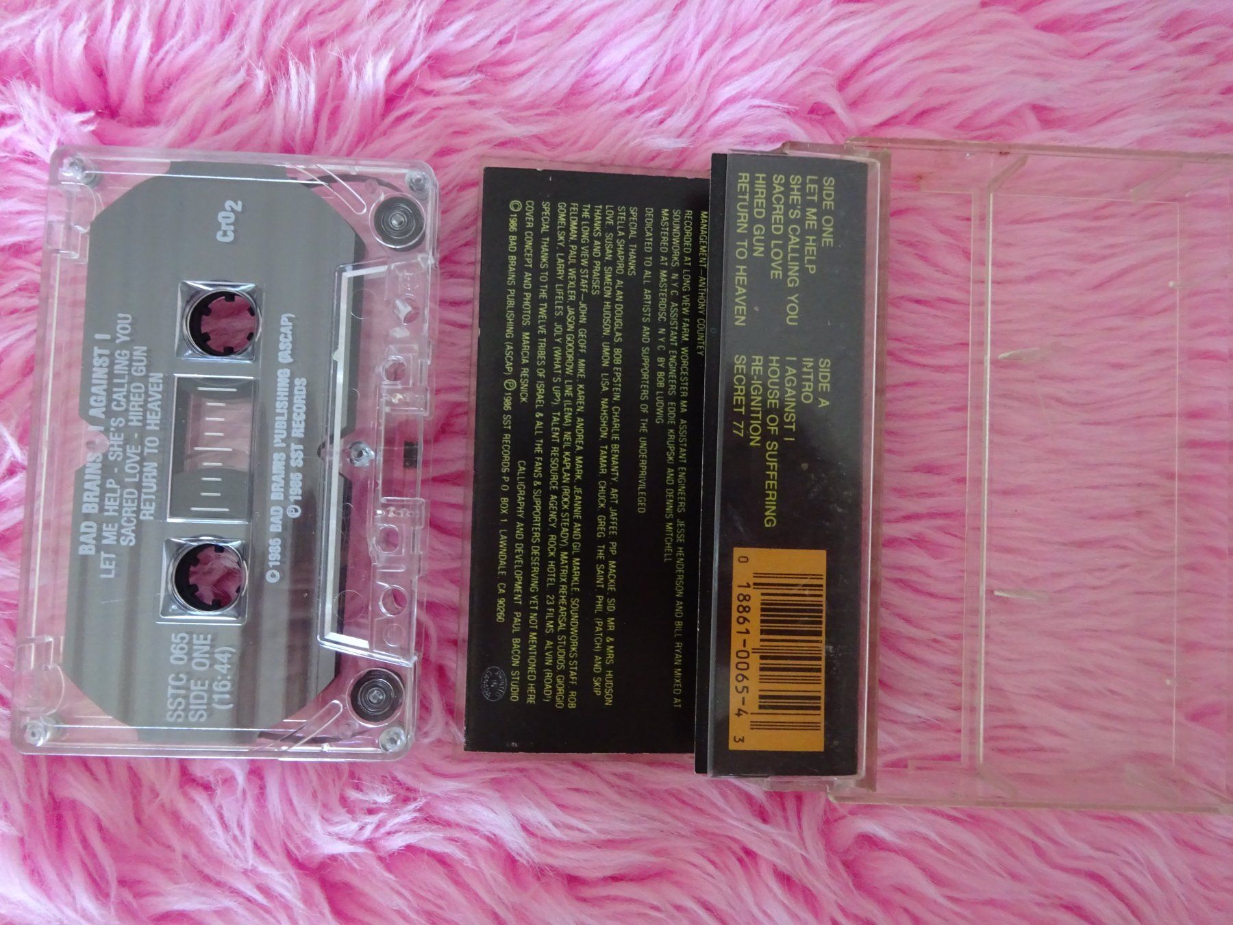 Musicassette: BAD BRAINS ** I AGAINST I – Usato da Luzern venduto da xrayspex99 1
