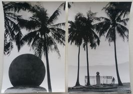 Polynesien um 1975: Tahiti Cook-Memorial, 6 Fotos E. Hürsch
