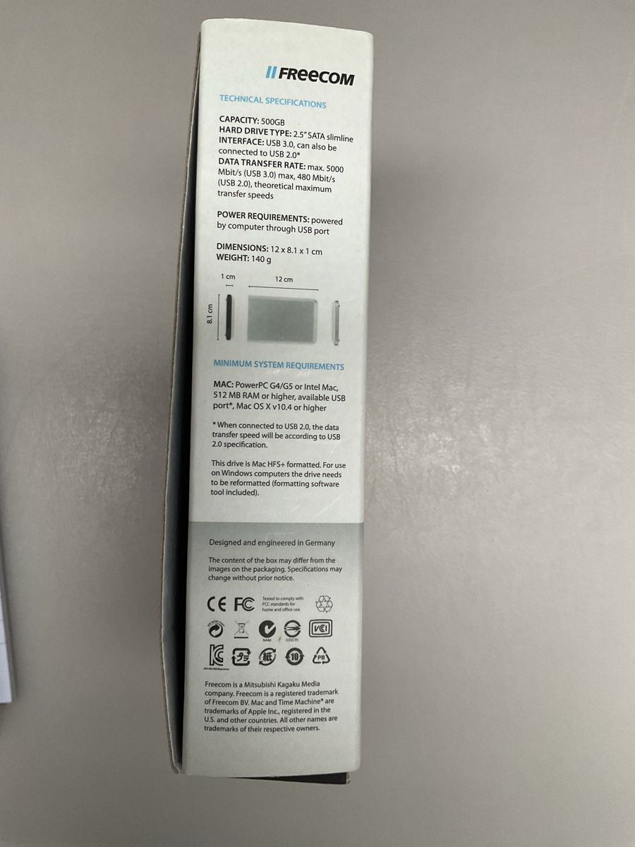 Apple Dischi rigidi: Mobile USB 3.0 Festplatte zu Mac Book – Usato da Goldach venduto da Goldacher1 1