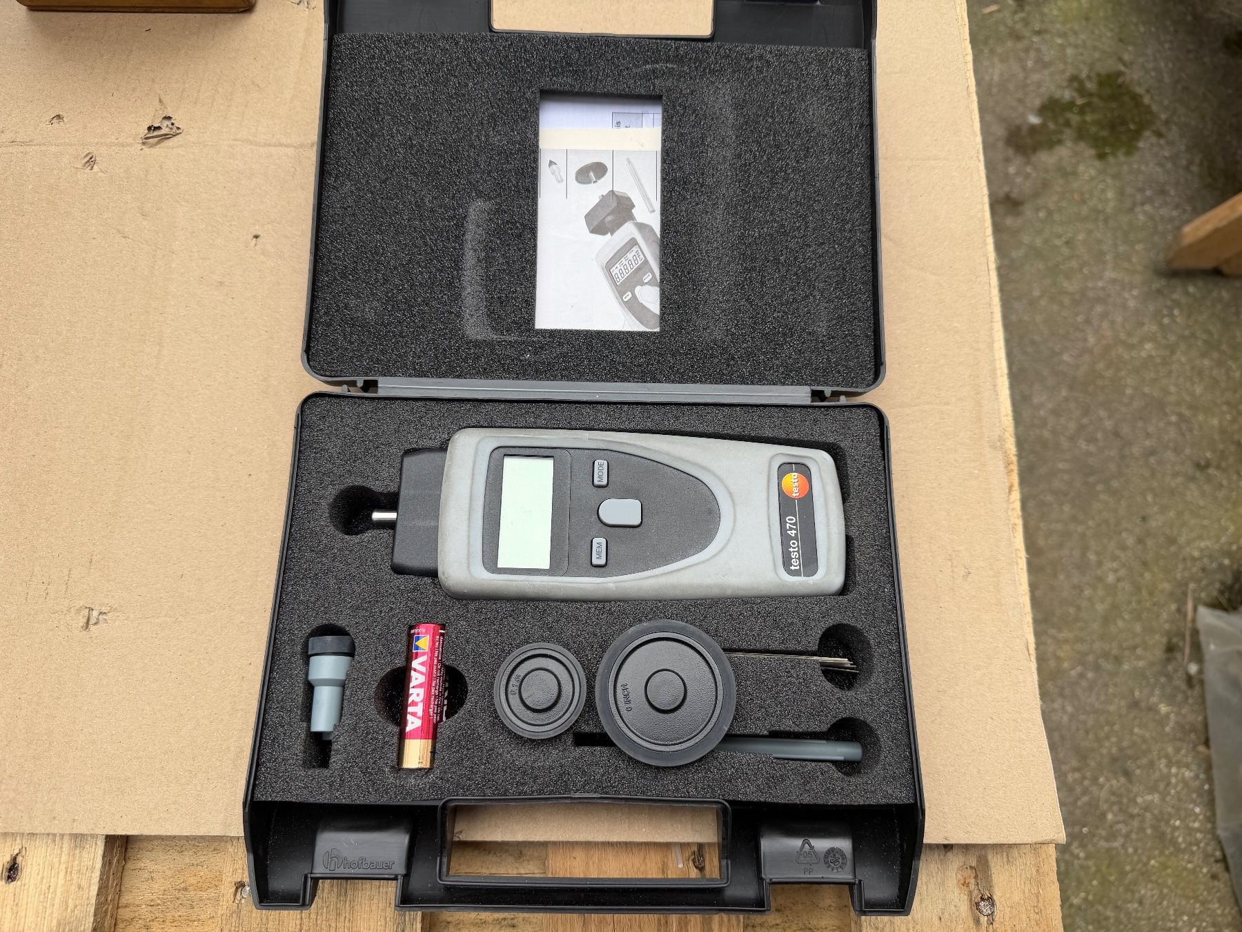 Messen: Testo digitales Handtachometer – Gebraucht aus Necker von liq24 5