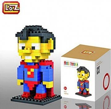Nanoblock Kit di costruzioni: 9152 Loz - Superman – Nuovo e nell'imballaggio originale da Hochdorf venduto da ruest-online