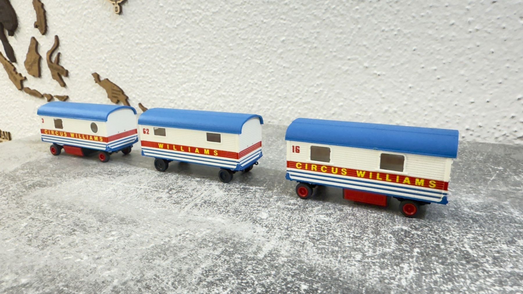 Preiser Modellini di ferrovie: Preiser Circus Williams H0 – Usato da Schlieren venduto da rat_lq6b 1
