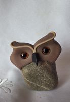 Eule Figur Natursfein Handgemacht wunder schön sie Foto