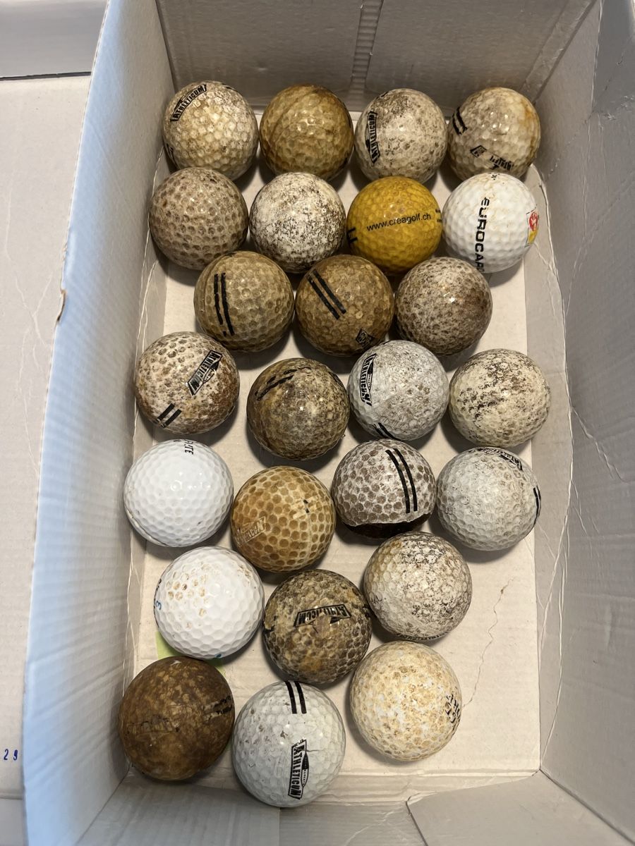 Ballons: Golfbälle gemischt – D'occasion à Würenlos par jam_mv8g