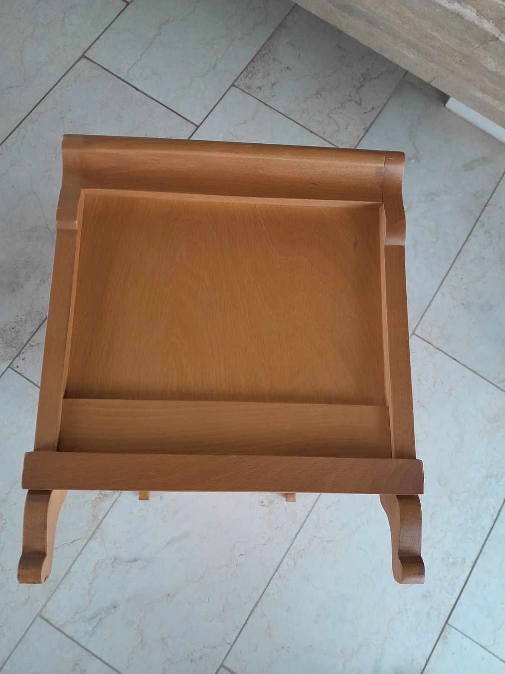 Betten: Appenzeller Kinderbett, Puppenbett, 1956 Buche massiv, 62 cm – Gebraucht aus Schwarzenbach SG von utschu09 1