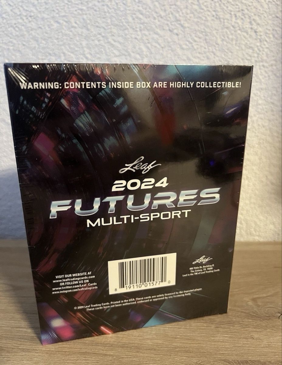 Carte collezionabili: Leaf 2024 Future Multisport Hobbybox – Nuovo e nell'imballaggio originale da Neerach venduto da Topps_Sportcards_ZH 1