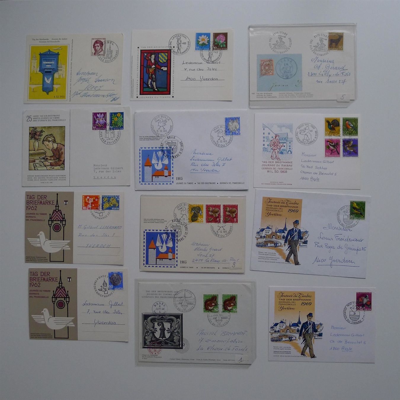 Tutti i francobolli: Grosses Lot TAG DER BRIEFMARKE – Usato da Ebikon venduto da SilvioFreund 3