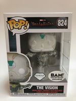 Funko POP! Television Wandavision The Vision (Blanc) Diamond