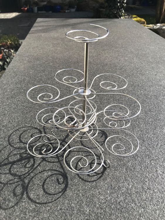 Riesenrad Cupcake-Ständer Metall - Drehbarer Desserthalter Für 8 Tassen