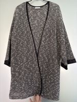 Elegante Jacke Schwarz Weiss Grösse L