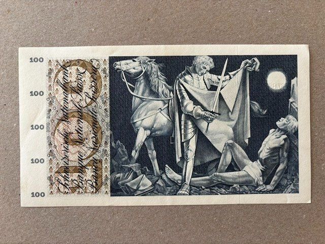 Billets de banque: 100-Franken-Note von 1965 – D'occasion à Zürich par Lenine 1