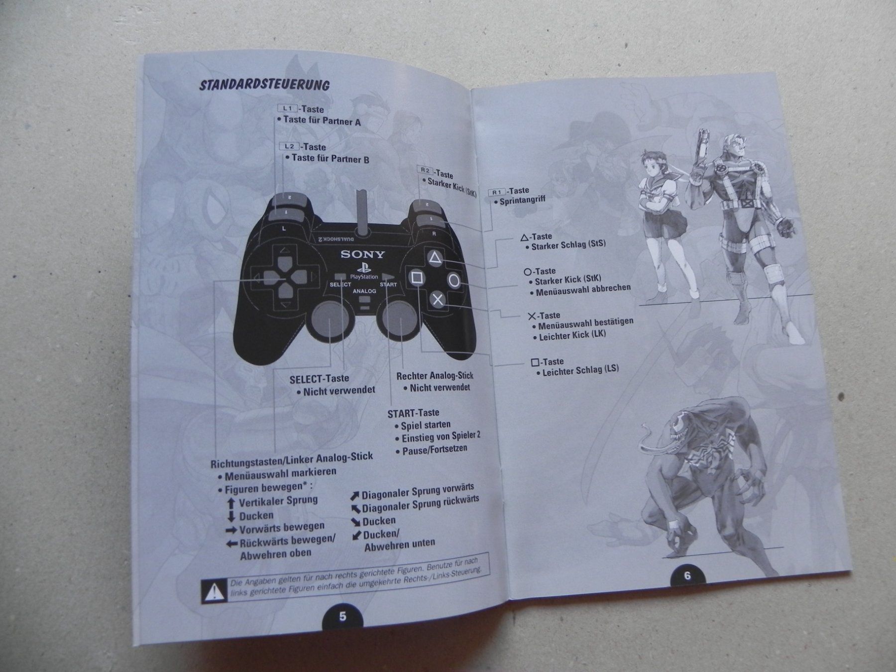 Sony Giochi: Sony PS2  Action Spiel Game Marvel vs. Capcom 2 vo Jahr 2002 – Usato da Siebnen venduto da krimsie 5
