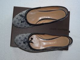 ORIGINAL LOUIS VUITTON BALLERINAS MONOGRAM SIZE 40 (used)